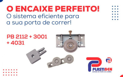 Sistemas de porta de correr  - PB 2112 + 3001 + 4031